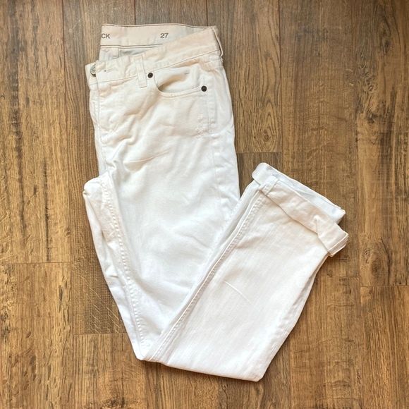 NEW J Crew Vintage Matchstick White Jeans in Womens Size 27 - Picture 1 of 9